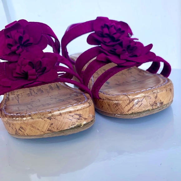 3/$40 ⭐️ Gymboree Magenta Floral Sandals - Picture 6 of 11